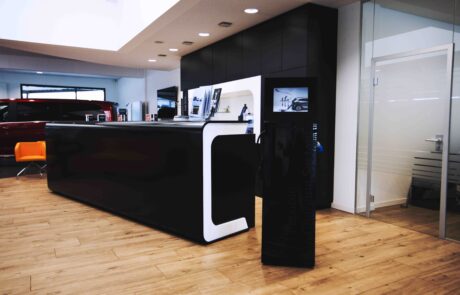 Cafe-Bereich von Mercedes Toferer